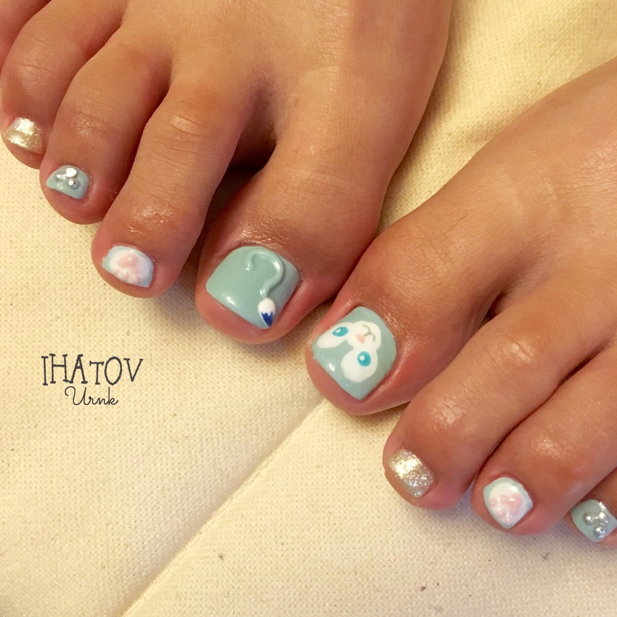 オールシーズン 旅行 リゾート フット シンプル Ihatov Nailarts のネイルデザイン No 3746031 ネイルブック