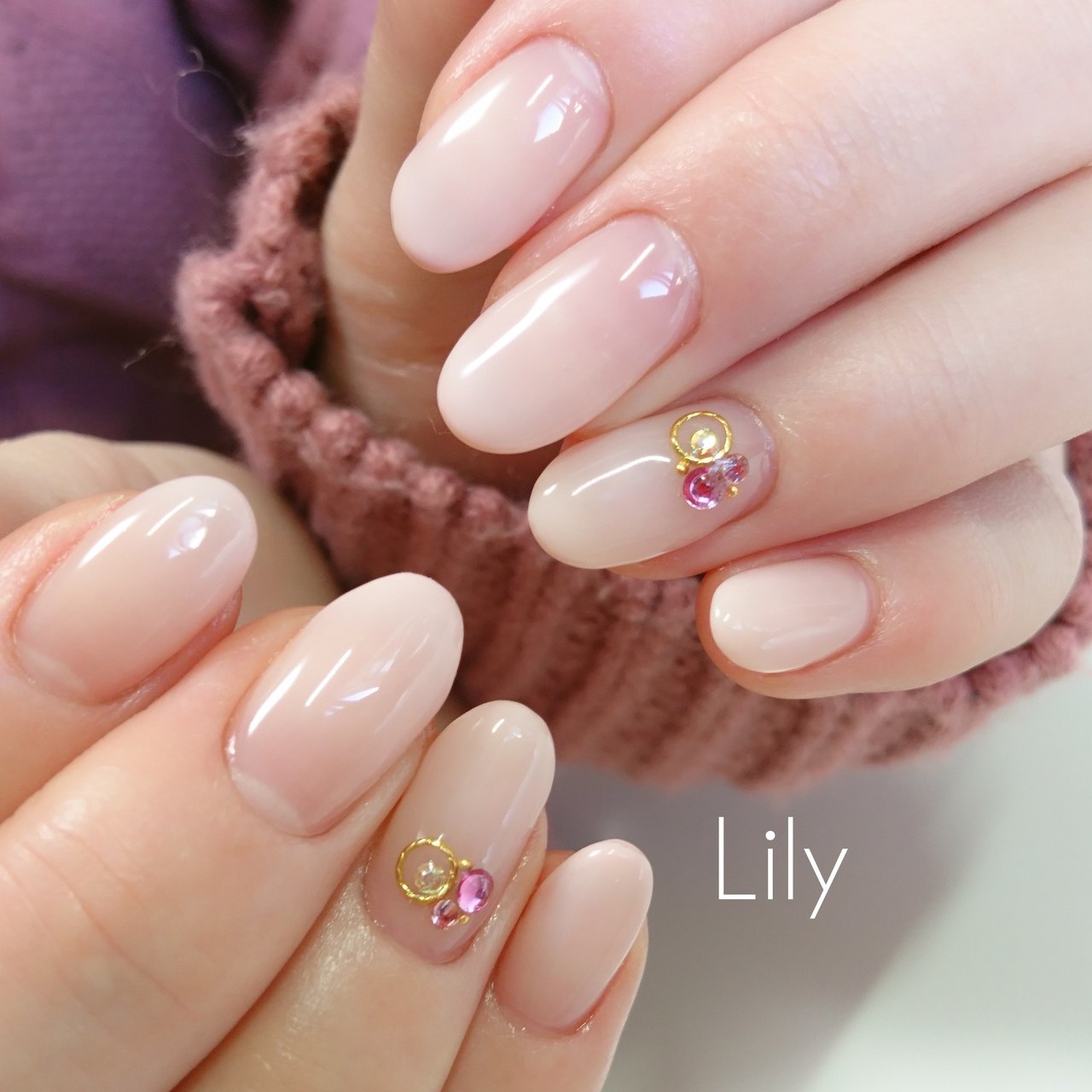 オールシーズン オフィス デート ハンド グラデーション Nails Lily ネイルズリリィのネイルデザイン No ネイル ブック