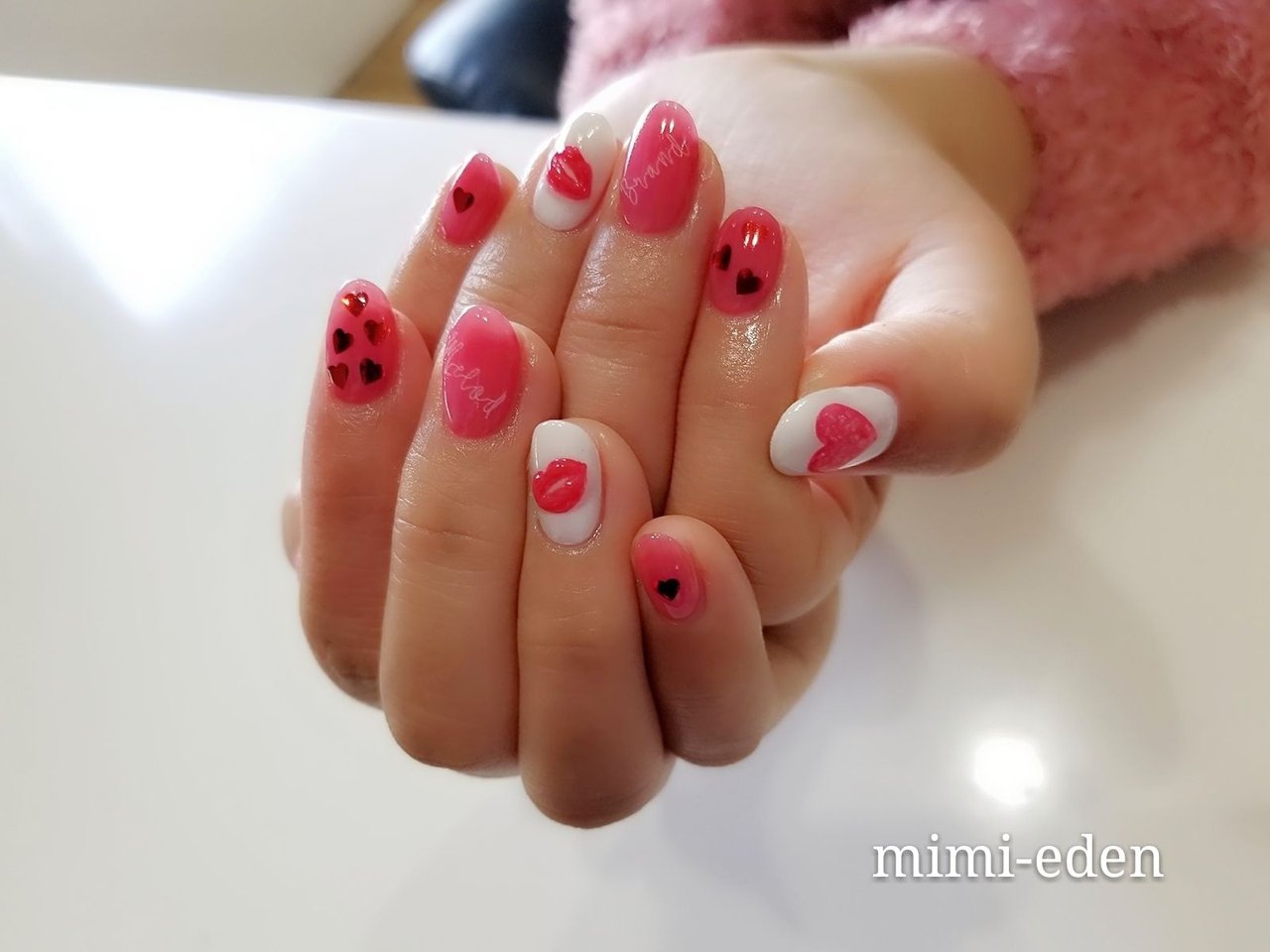 オールシーズン クリスマス デート 女子会 ハンド Nail Mimiedenのネイルデザイン No ネイルブック