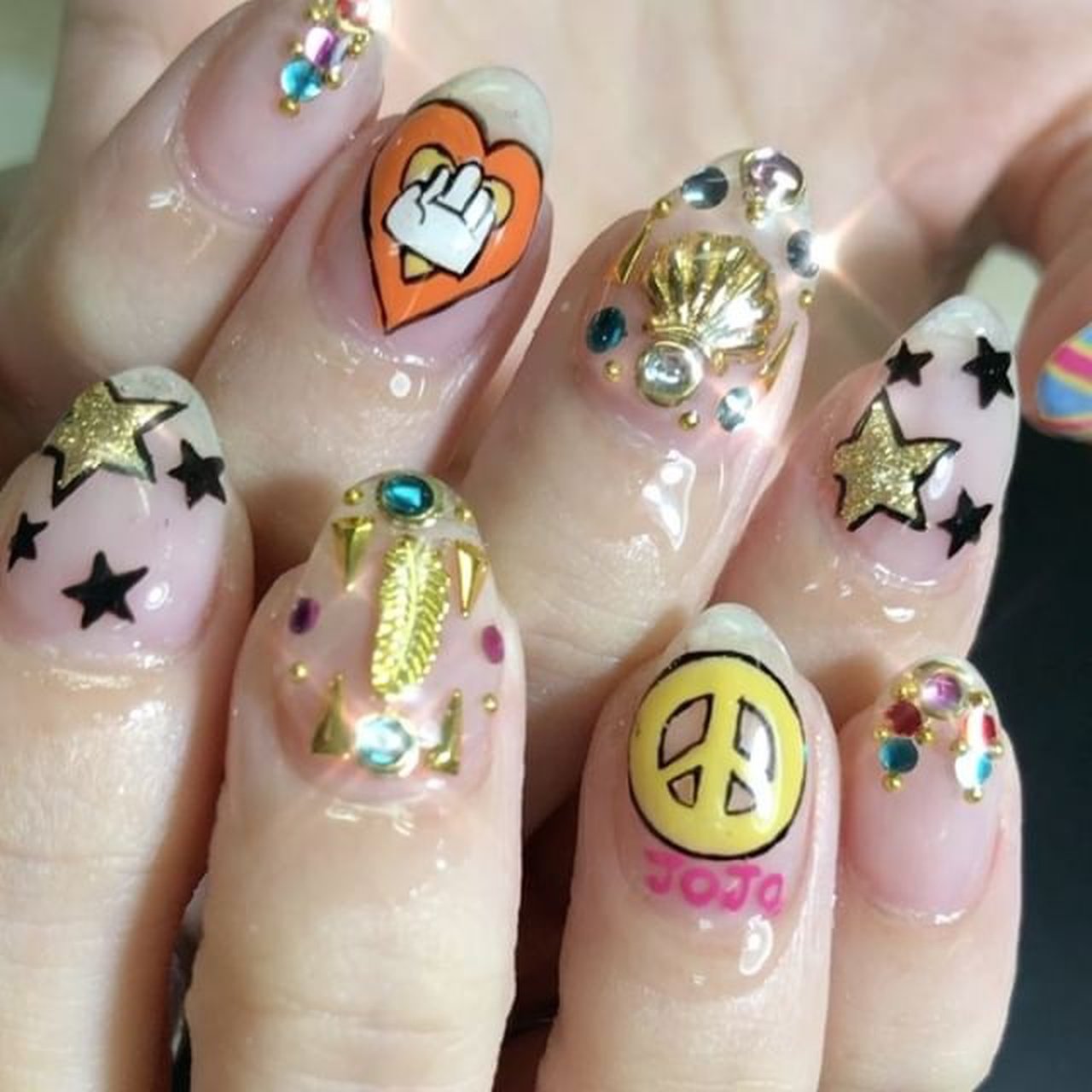 痛ネイル Nailapuaのネイルデザイン No ネイルブック