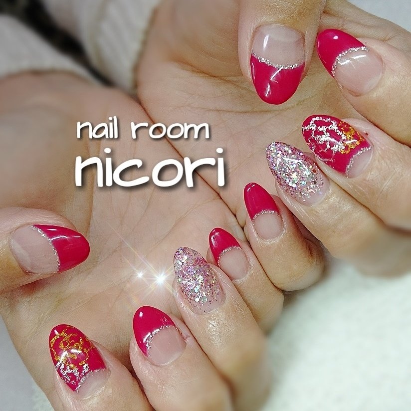 秋 冬 クリスマス パーティー ハンド Ayuのネイルデザイン No ネイルブック