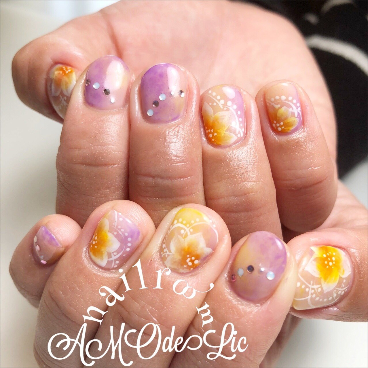 春 夏 リゾート パーティー ハンド Manicurist Yuriのネイルデザイン No ネイルブック