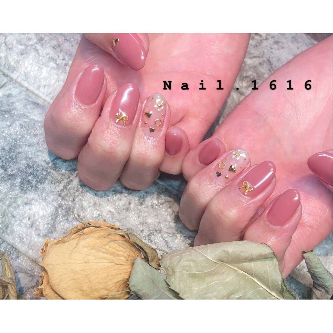 オールシーズン バレンタイン パーティー デート ハンド Nail 1616 ネイルドットイチロクイチロク のネイル デザイン No ネイルブック