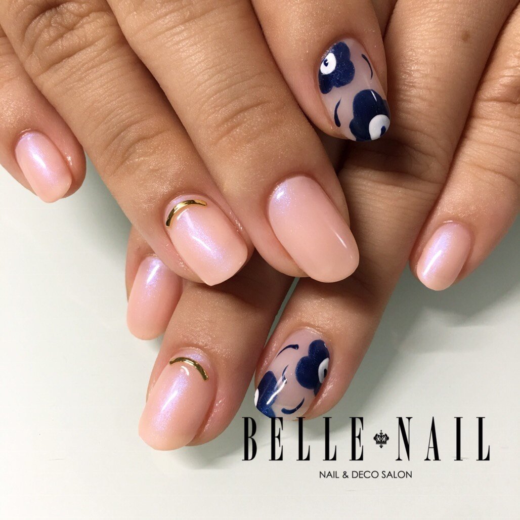 オールシーズン オフィス デート 女子会 ハンド Belle Nailのネイルデザイン No ネイルブック