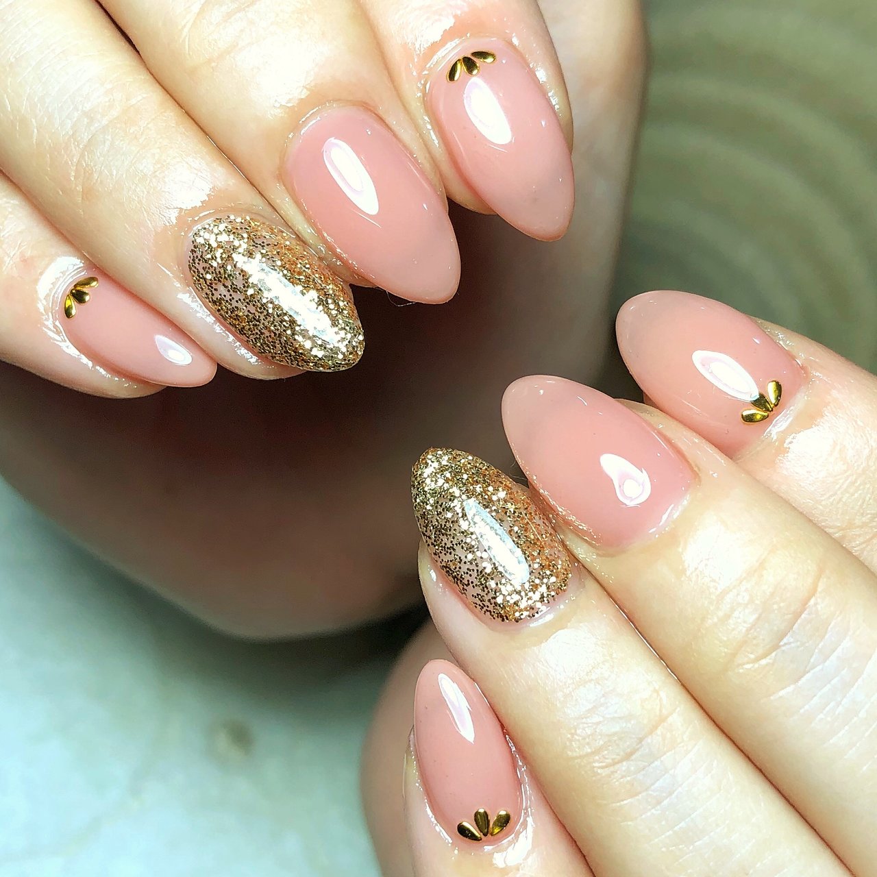 秋 冬 オールシーズン ラメ ワンカラー Nail Salon Allium アリウム