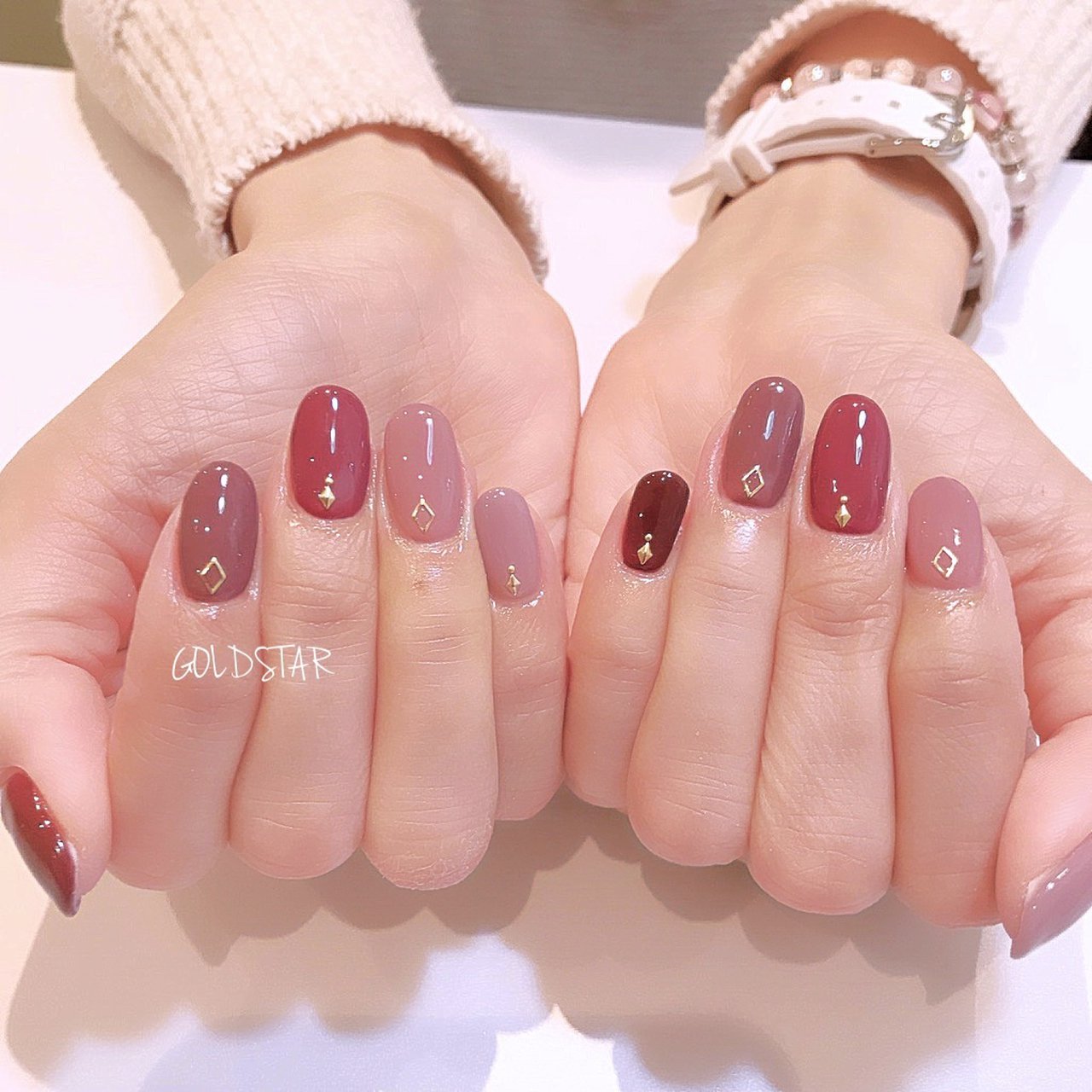 春 夏 秋 冬 ハンド Agloss Nailのネイルデザイン No ネイルブック