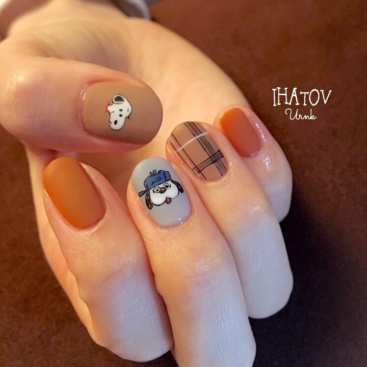 秋 冬 旅行 ハンド シンプル Ihatov Nailarts のネイルデザイン No ネイルブック