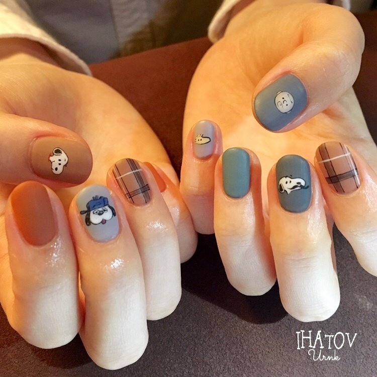 秋 冬 旅行 ハンド シンプル Ihatov Nailarts のネイルデザイン No ネイルブック