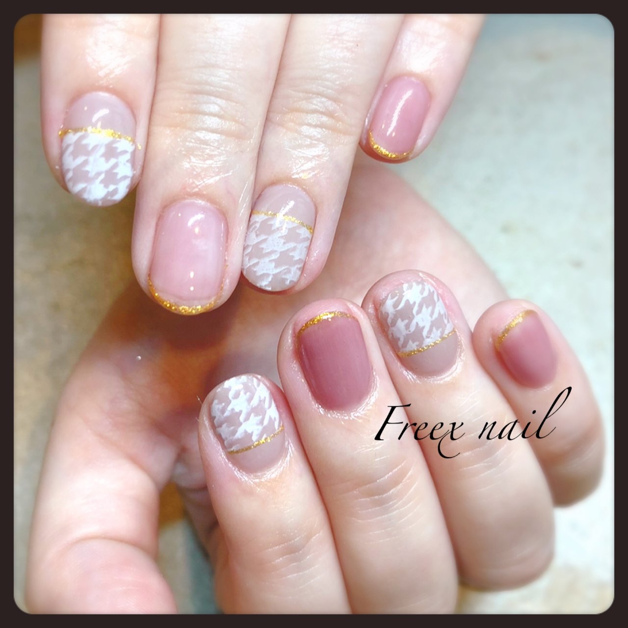 冬 クリスマス オフィス ブライダル ハンド Freexnailのネイルデザイン No ネイルブック