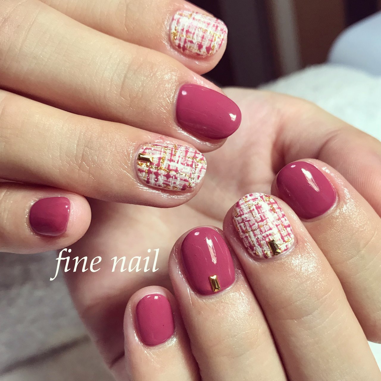 秋 冬 デート 女子会 ハンド Fine Nail ファインネイル のネイル