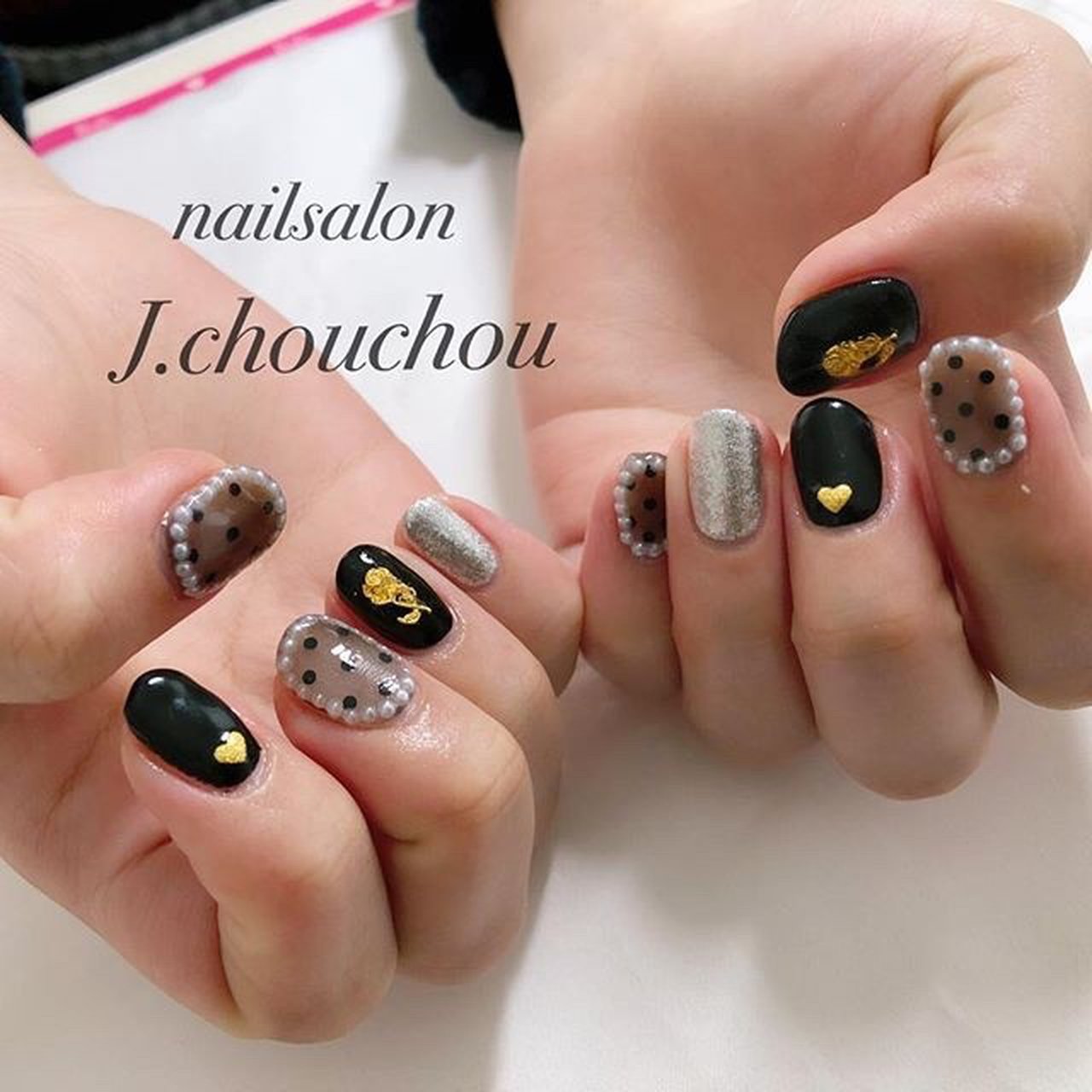 秋 オールシーズン デート 女子会 ハンド J Chou Chou Nailのネイルデザイン No ネイルブック