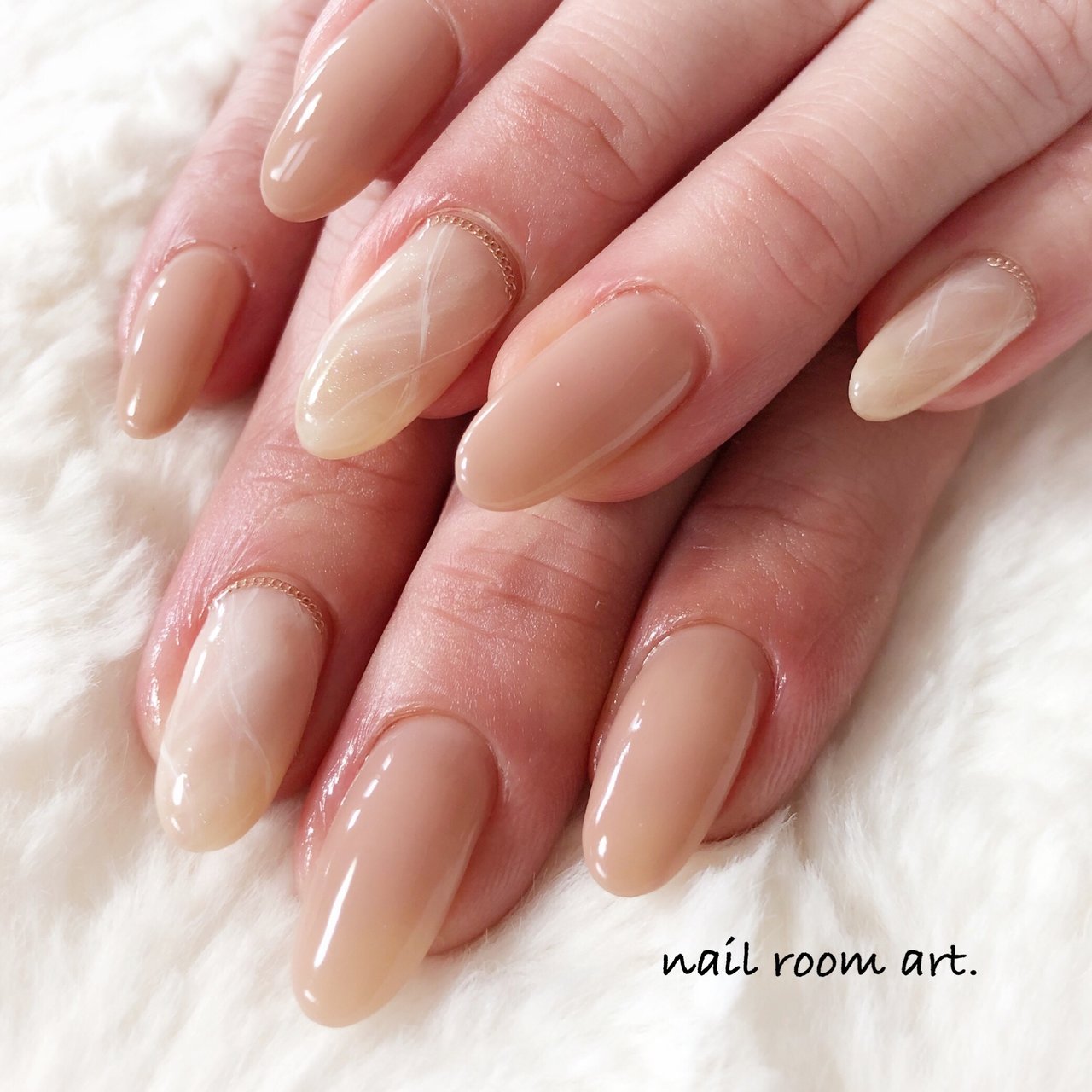 冬クリスマスオフィスパーティーハンド Nail Room Artのネイル