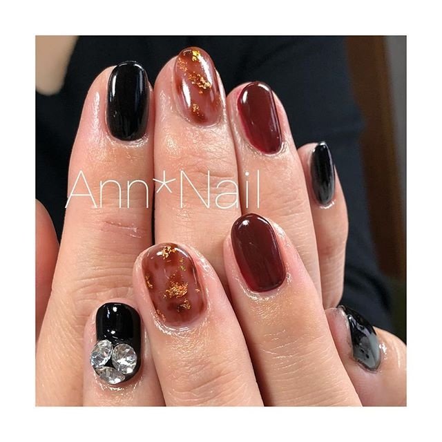 冬 オールシーズン 成人式 パーティー ハンド Ann Nailのネイルデザイン No ネイルブック