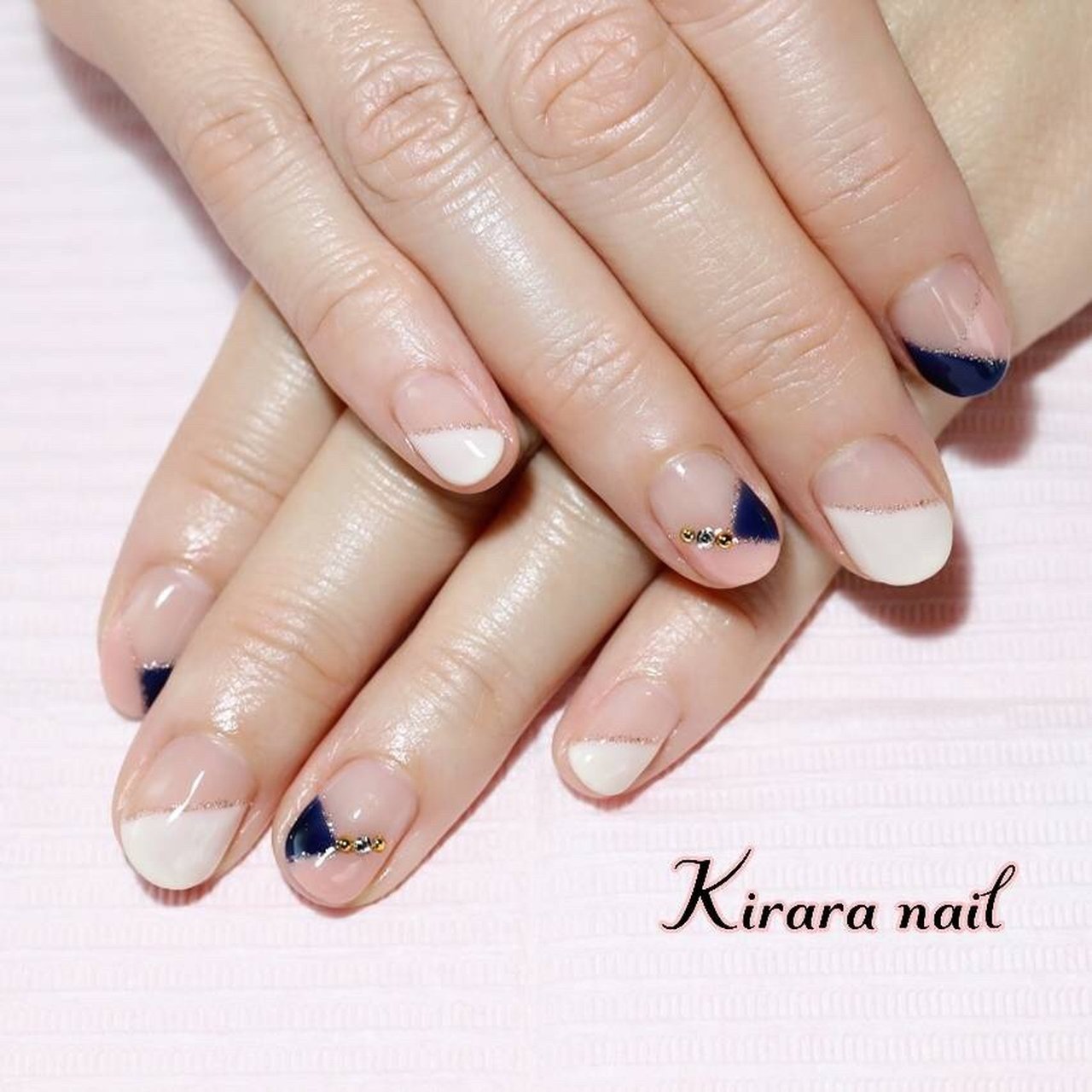 オールシーズン オフィス パーティー 女子会 ハンド Kirara Nailのネイルデザイン No ネイルブック