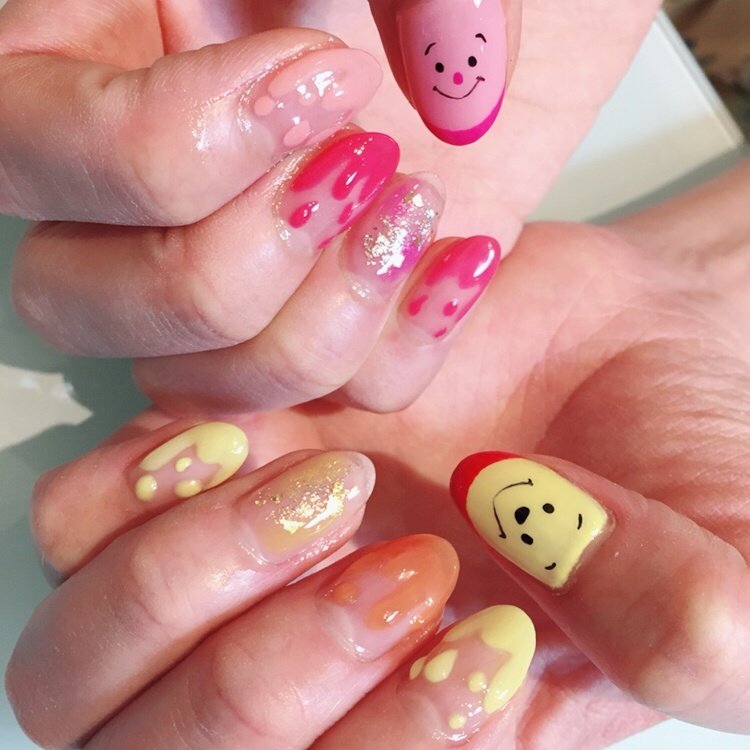 ハンド ピンク イエロー ジェル 106g Nailのネイルデザイン No ネイルブック