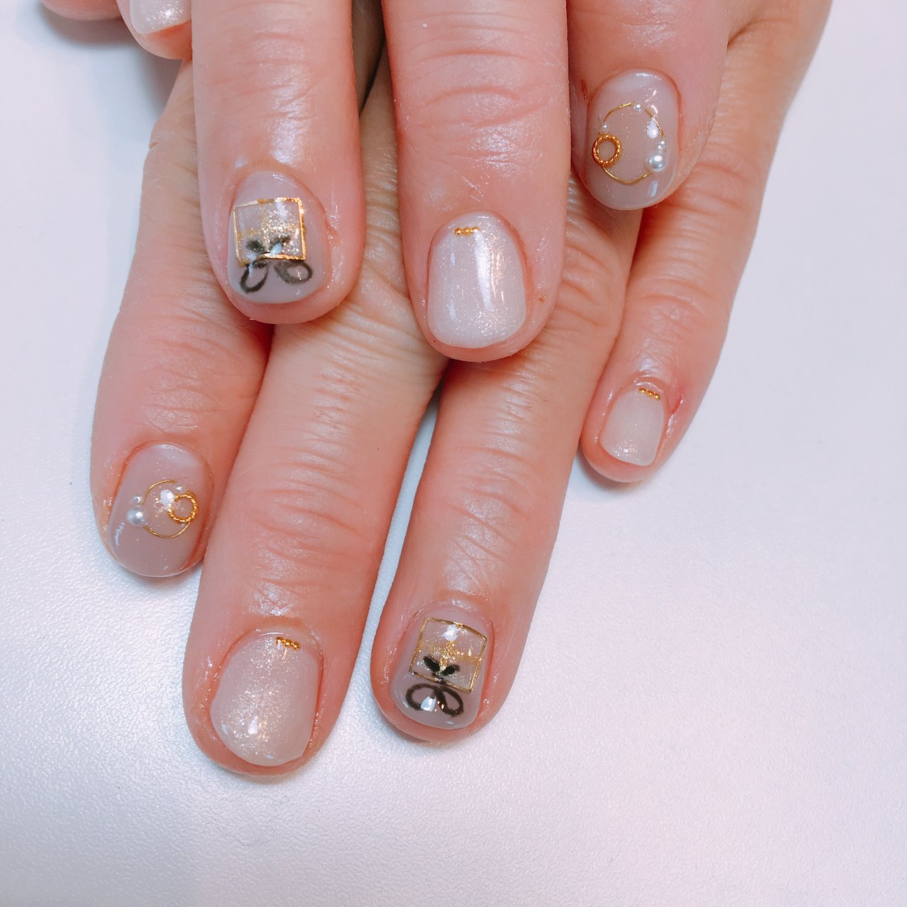 オールシーズン クリスマス デート 女子会 ハンド Yunico Nail ユニコネイル 熊本 ネイルサロンのネイルデザイン No ネイルブック