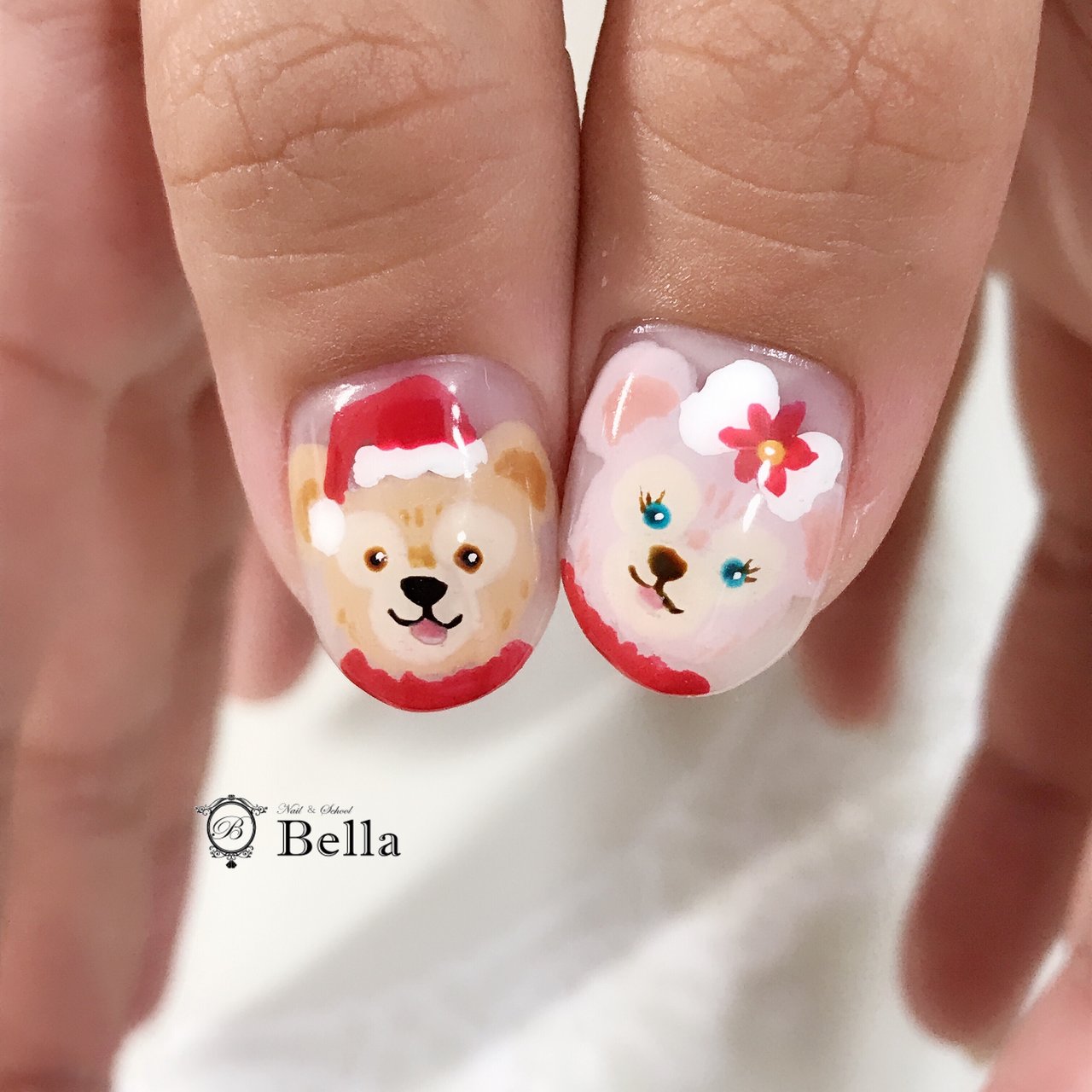 冬 旅行 クリスマス デート ハンド Bellanailのネイルデザイン No ネイルブック