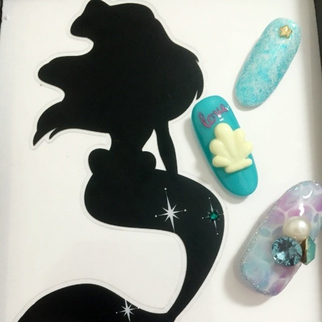 ブライダル デート ハンド 水滴 3d Homenailsalon Arttoyou のネイルデザイン No ネイルブック