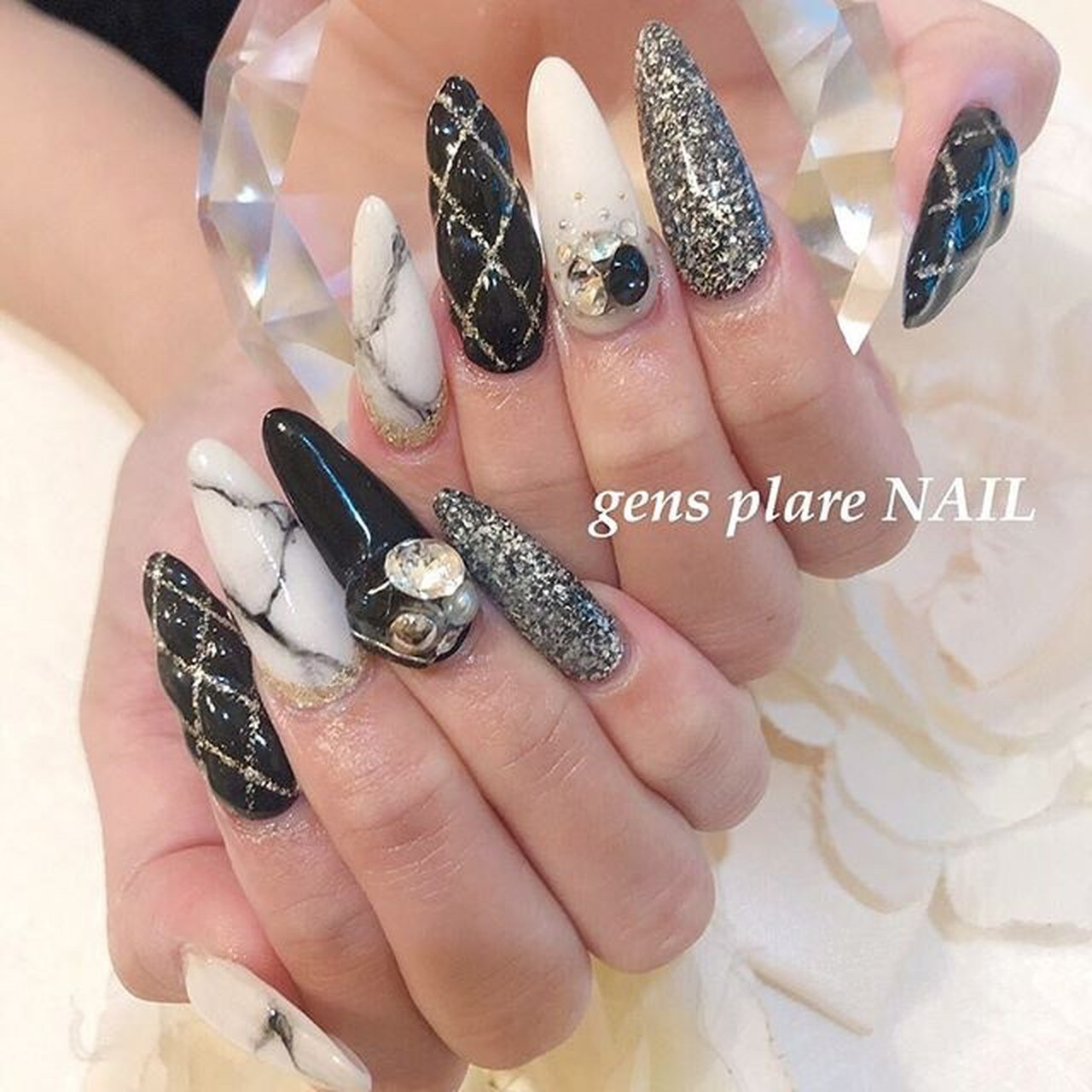 秋 冬 パーティー 女子会 ハンド Gpnail Sayakaのネイルデザイン No ネイルブック