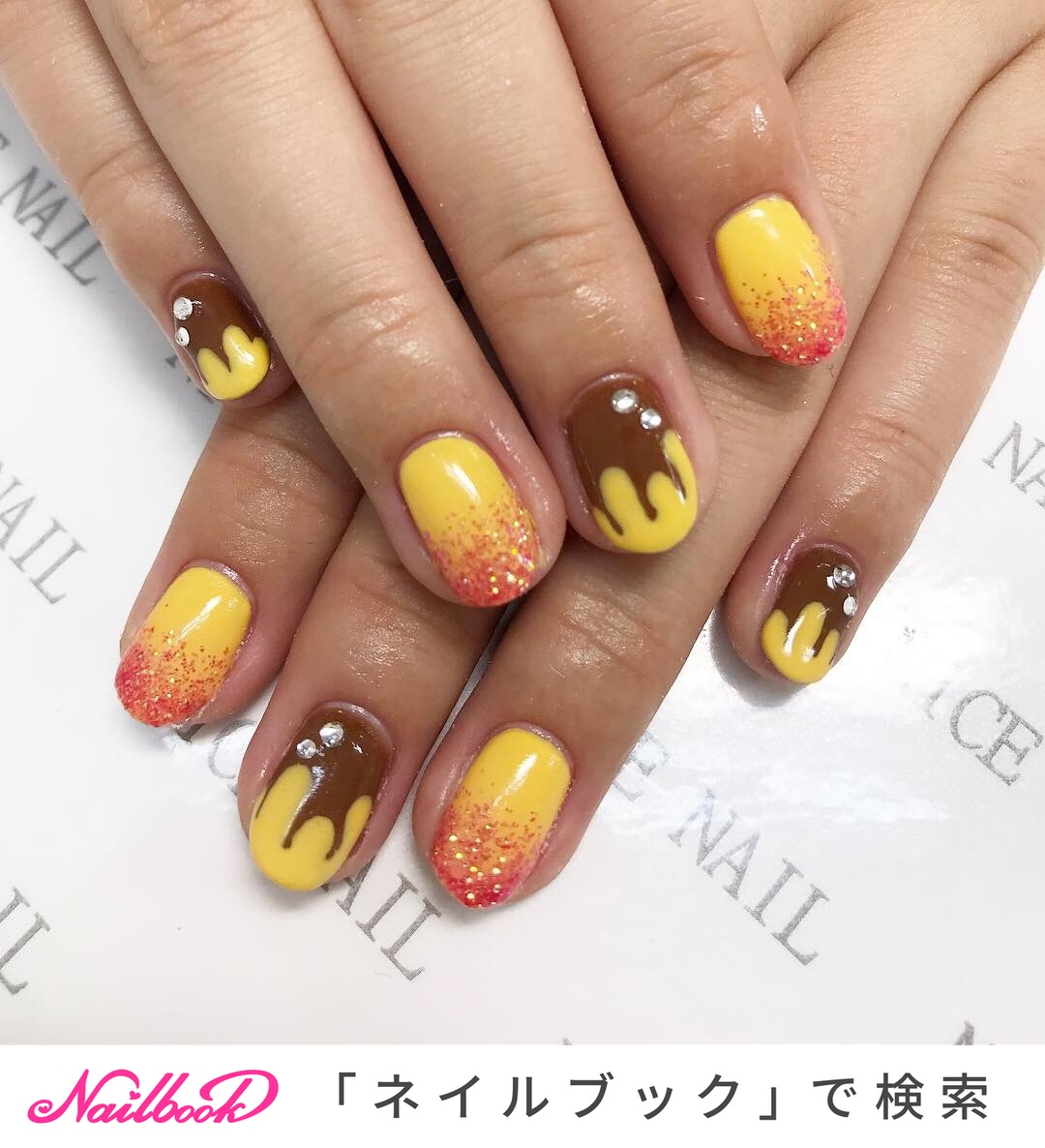 オールシーズン ハンド ラメ ワンカラー キャラクター Nail Ichikawaのネイルデザイン No ネイルブック