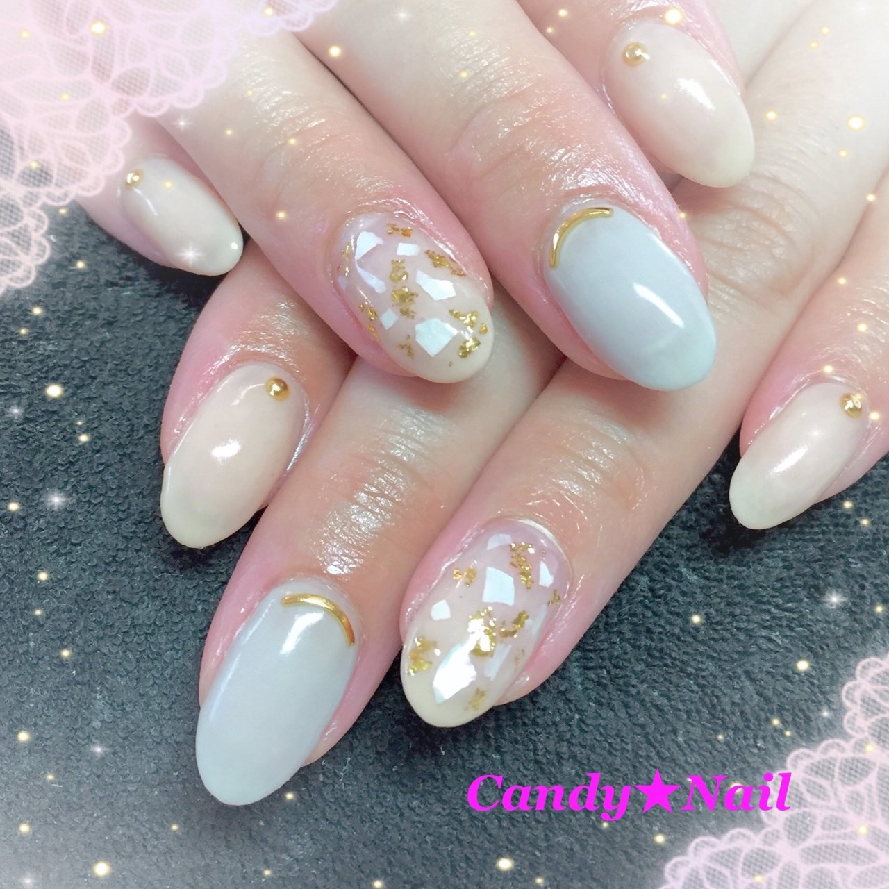 オールシーズン 成人式 ブライダル ハンド シンプル 伊藤千恵のネイルデザイン No ネイルブック