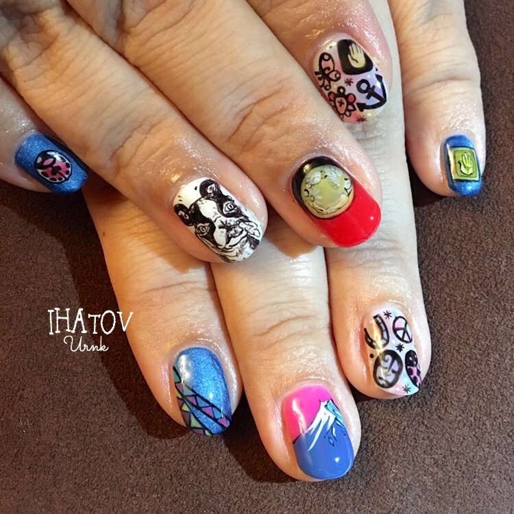 オールシーズン 旅行 ライブ ハンド アニマル柄 Ihatov Nailarts のネイルデザイン No ネイルブック