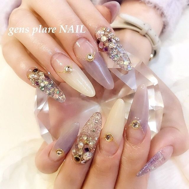 秋 冬 ブライダル パーティー ハンド Gpnail Sayakaのネイルデザイン No ネイルブック