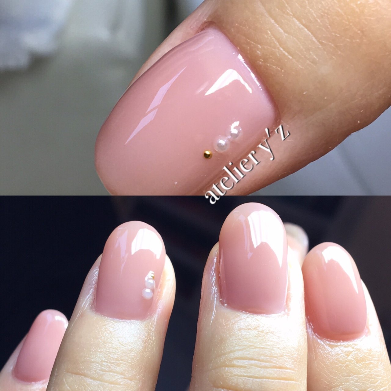 秋 冬 オールシーズン ハンド シンプル アトリエワイズ ネイルサロン トレーニングスクールのネイルデザイン No ネイルブック