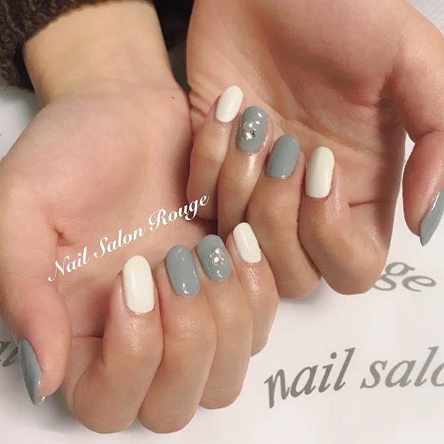 秋 冬 パーティー 女子会 ハンド 郡山 Nail Salon Rougeのネイルデザイン No ネイルブック