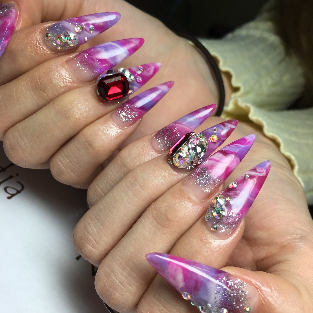 オールシーズン 成人式 パーティー 女子会 ハンド Nail Lidia Lisaのネイルデザイン No ネイルブック