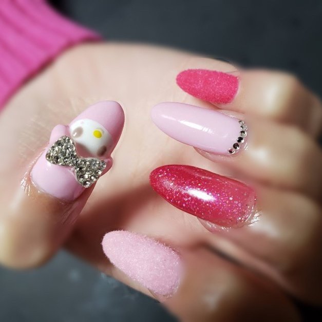 オールシーズン ハンド ラメ ワンカラー 痛ネイル R のネイルデザイン No ネイルブック