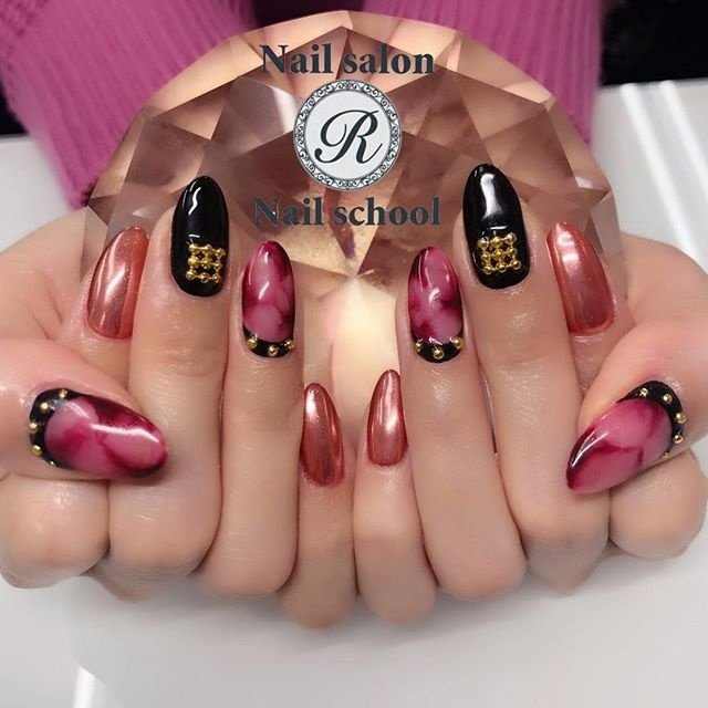 オールシーズン パーティー デート 女子会 ハンド Nailsalon R大須賀真弓のネイルデザイン No ネイルブック