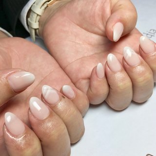 #ジェルネイル #ワンカラー #カラーグラデーション #カラーグラデーションネイル #エアブラシ風 #きれいめネイル #オフィスネイル #シンプルネイル #鈴鹿ネイル #鈴鹿市ネイルサロン #鈴鹿ネイルサロン #鈴鹿市ネイル #亀山ネイル #亀山市ネイル #津市ネイル #四日市ネイル #三重ネイル #ご予約受付中 #オールシーズン #オフィス #ブライダル #パーティー #ハンド #シンプル #グラデーション #ワンカラー #ショート #ホワイト #ベージュ #ジェルネイル #お客様 #Nail Lidia☺︎Lisa #ネイルブック