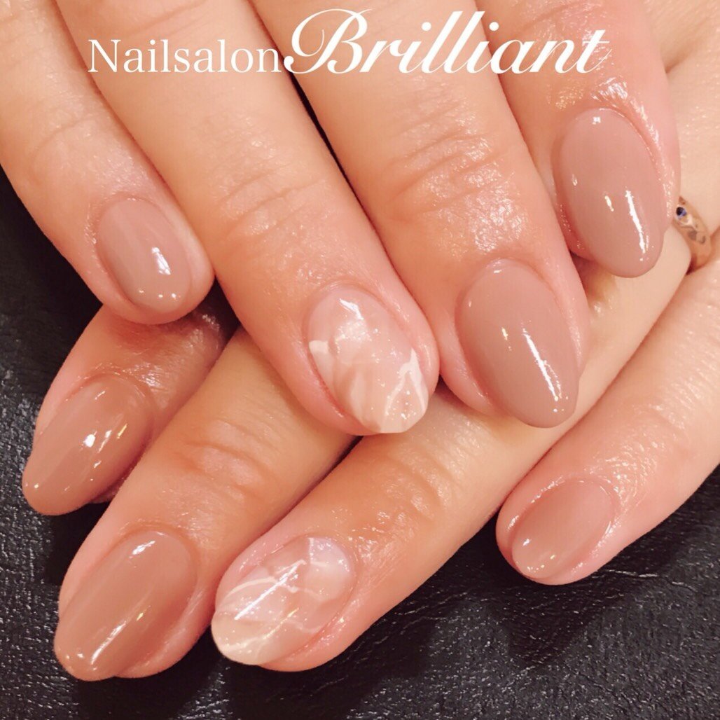 冬 オールシーズン オフィス デート ハンド Nailsalonbrilliantのネイルデザイン No ネイルブック