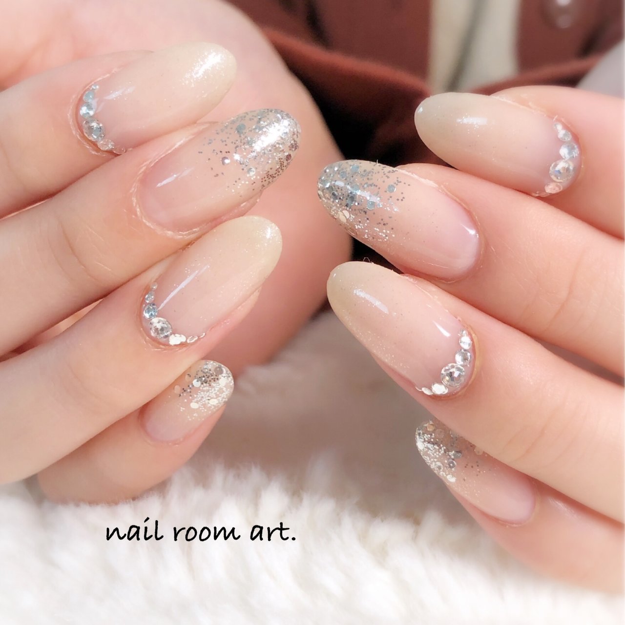 オールシーズン クリスマス オフィス ブライダル シンプル Nail Room Art のネイルデザイン No ネイルブック