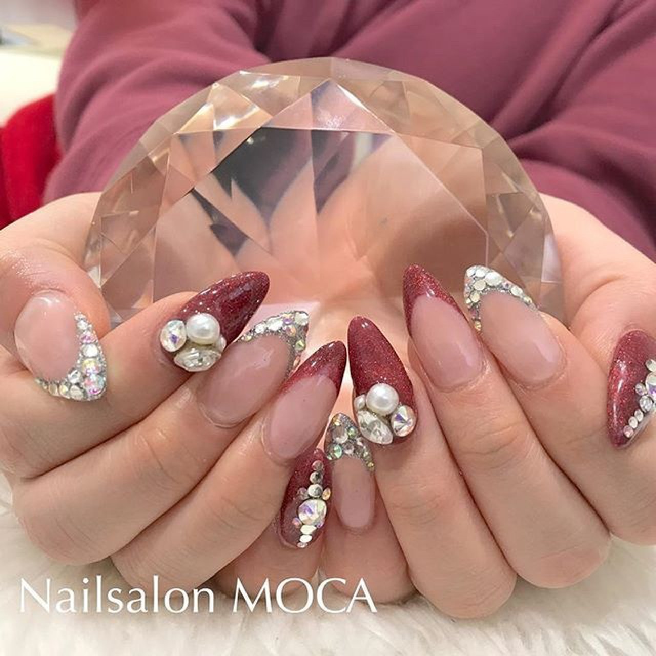 冬 オールシーズン お正月 クリスマス ハンド Nail Salon Mocaのネイルデザイン No ネイルブック