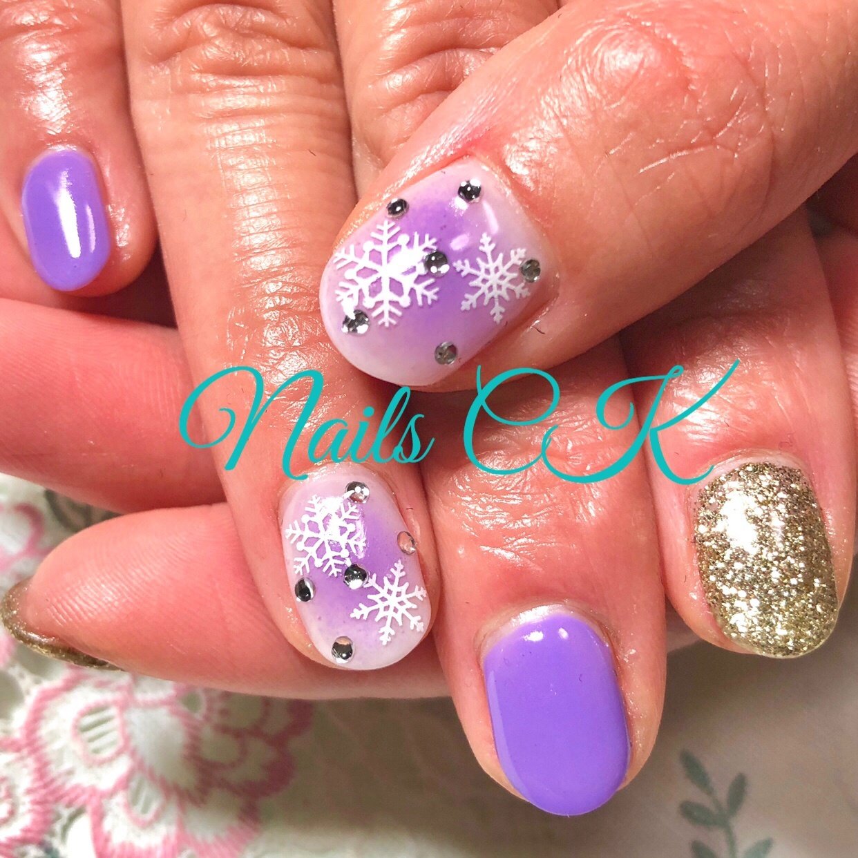 冬 パーティー デート 女子会 ハンド Chiakiのネイルデザイン No ネイルブック