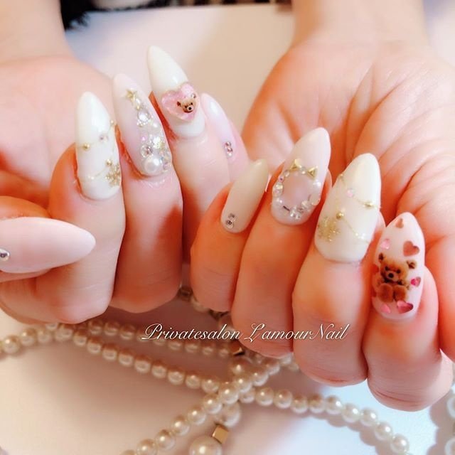 冬 クリスマス デート 女子会 ハンド L Amour Nailのネイルデザイン No ネイルブック