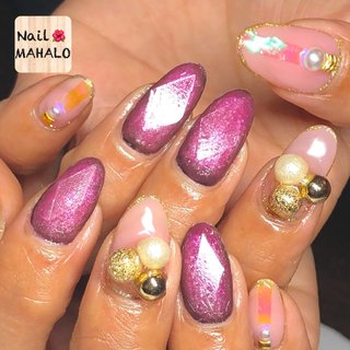 22年 新着順 ラメライン囲みのネイルデザイン ネイルブック