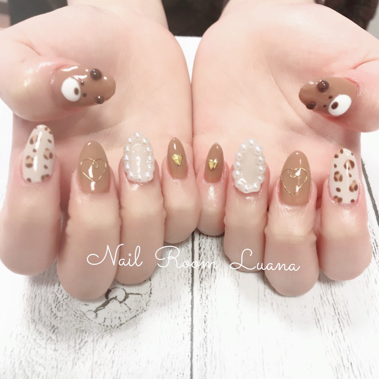 冬 お正月 クリスマス パーティー ハンド Nail Room Luanaのネイルデザイン No ネイルブック