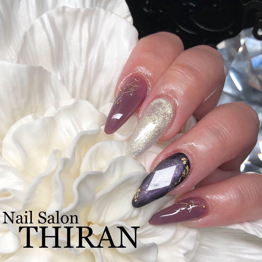 オールシーズン成人式パーティーデートハンド Nailsalonthiranの