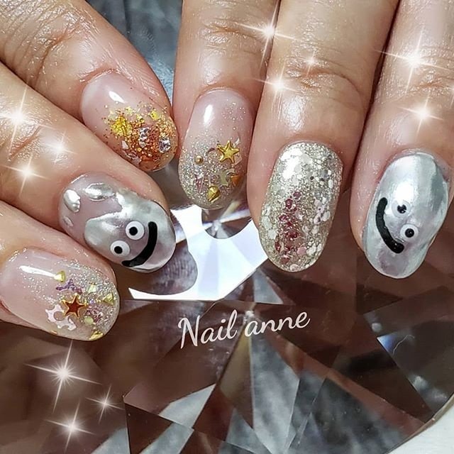 ハロウィン クリスマス パーティー 女子会 ハンド Nail Anneのネイルデザイン No ネイルブック