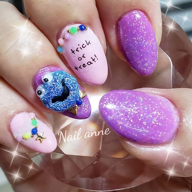 ハロウィン ハンド 痛ネイル デコ スイーツ Nail Anneのネイルデザイン No ネイルブック