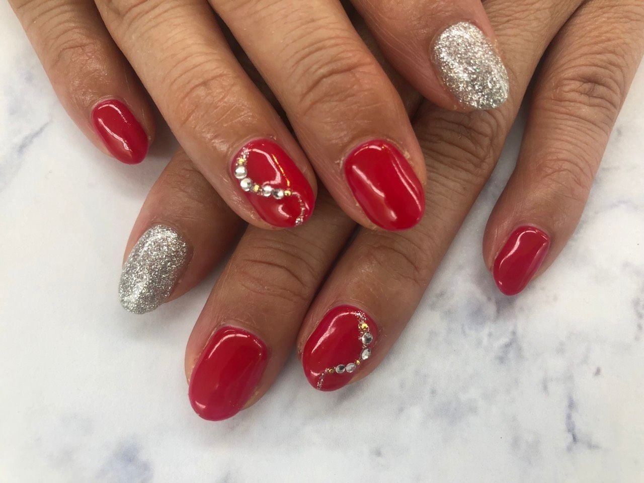 冬 お正月 ブライダル デート ハンド Fast Nail ファストネイル のネイルデザイン No ネイルブック