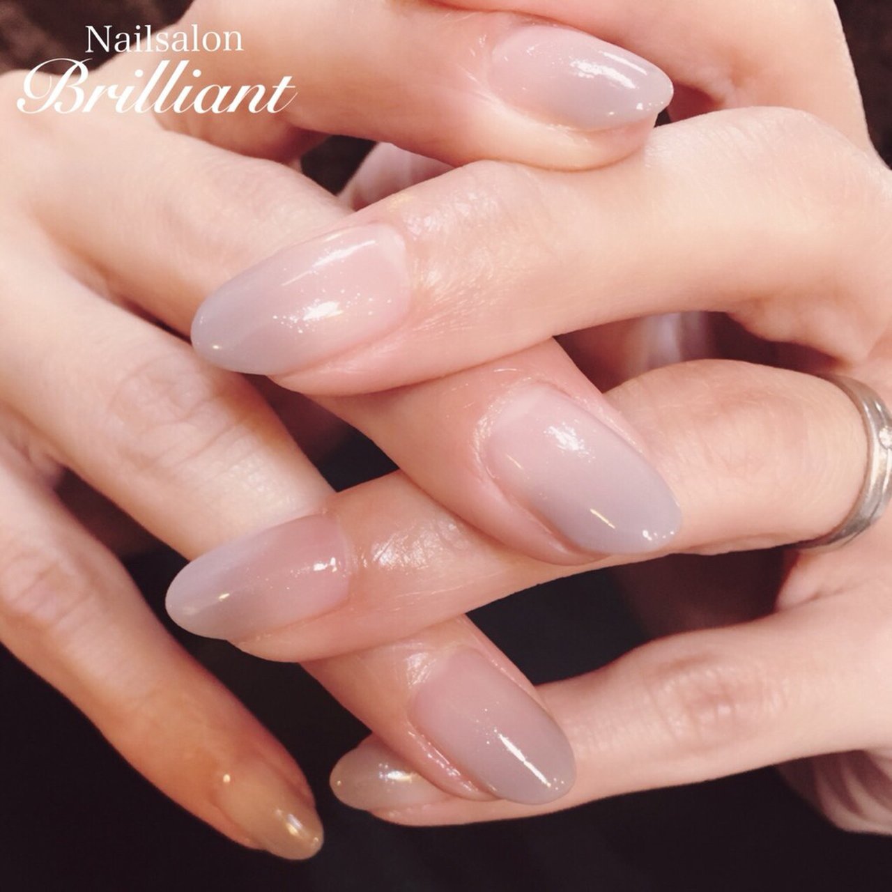 冬 オールシーズン オフィス デート ハンド Nailsalonbrilliantのネイルデザイン No ネイルブック