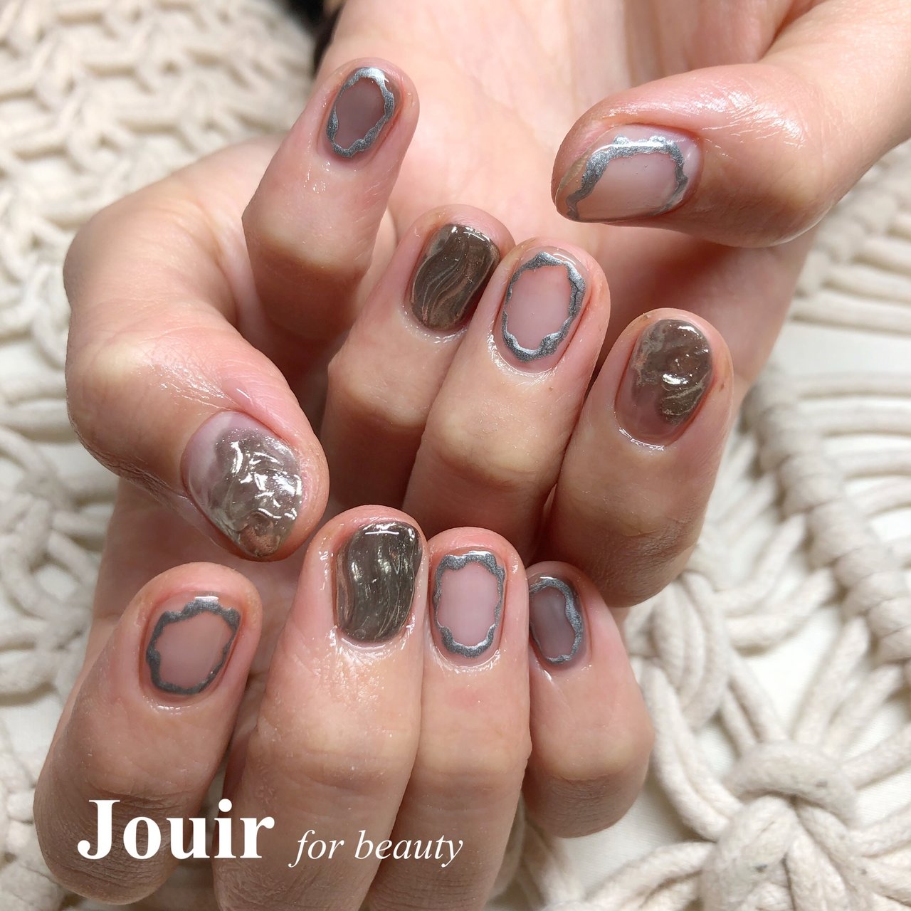 秋 冬 オールシーズン ハンド くりぬき Jouir For Beauty Hair Nail Eyelash のネイル デザイン No ネイルブック