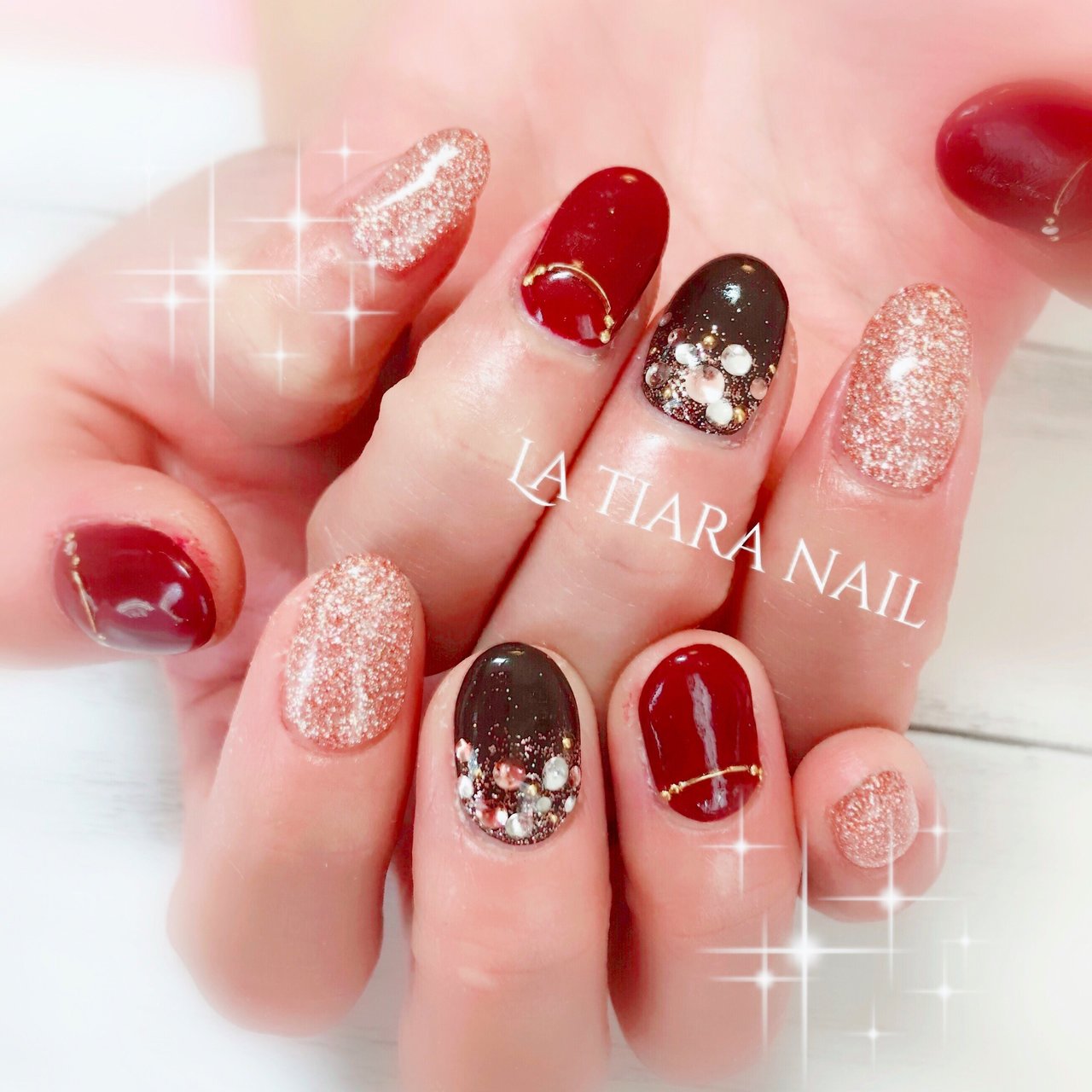 La Tiara Nail ラ ティアラ のネイルデザイン No 3798371 ネイルブック