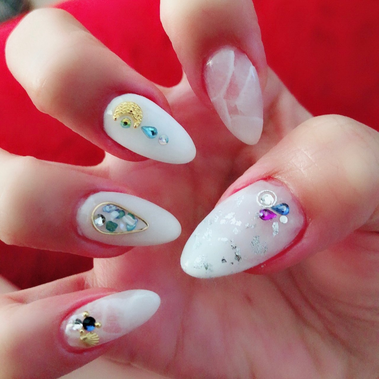 夏 旅行 海 リゾート ハンド Nail Estrella エストレア のネイルデザイン No ネイルブック