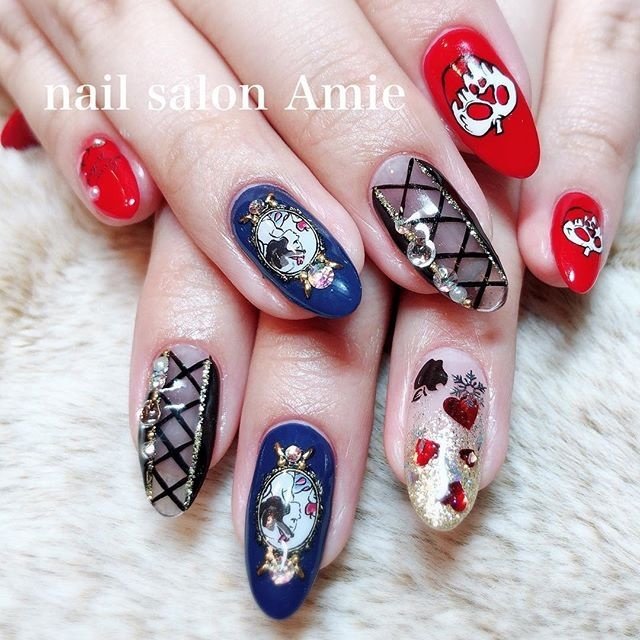 冬 オールシーズン ハンド ラメ ワンカラー Nail Salon Amieのネイルデザイン No ネイルブック