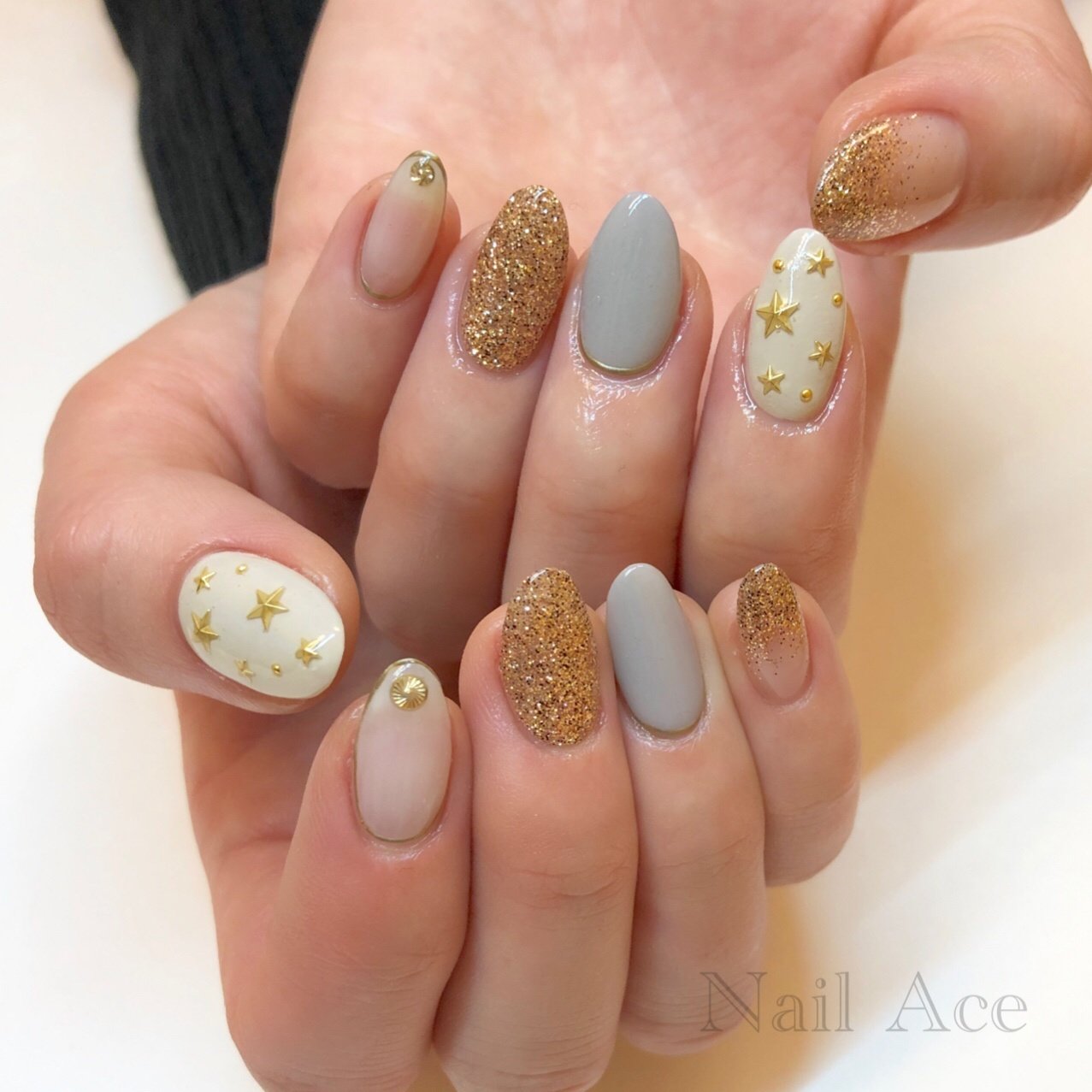 秋 冬 オールシーズン 女子会 ハンド Nailaceのネイルデザイン No ネイルブック